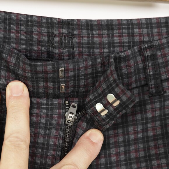 Kut from the Kloth Elizabeth Ponte Ankle Skinny Trouser size 4 Petite - Picture 10 of 12